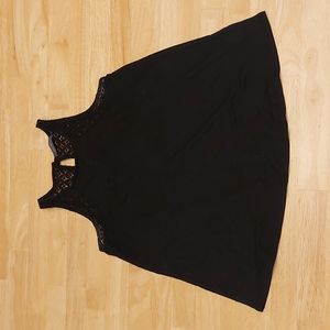 2/$15 Suzie Shier Black halter Top Size S
